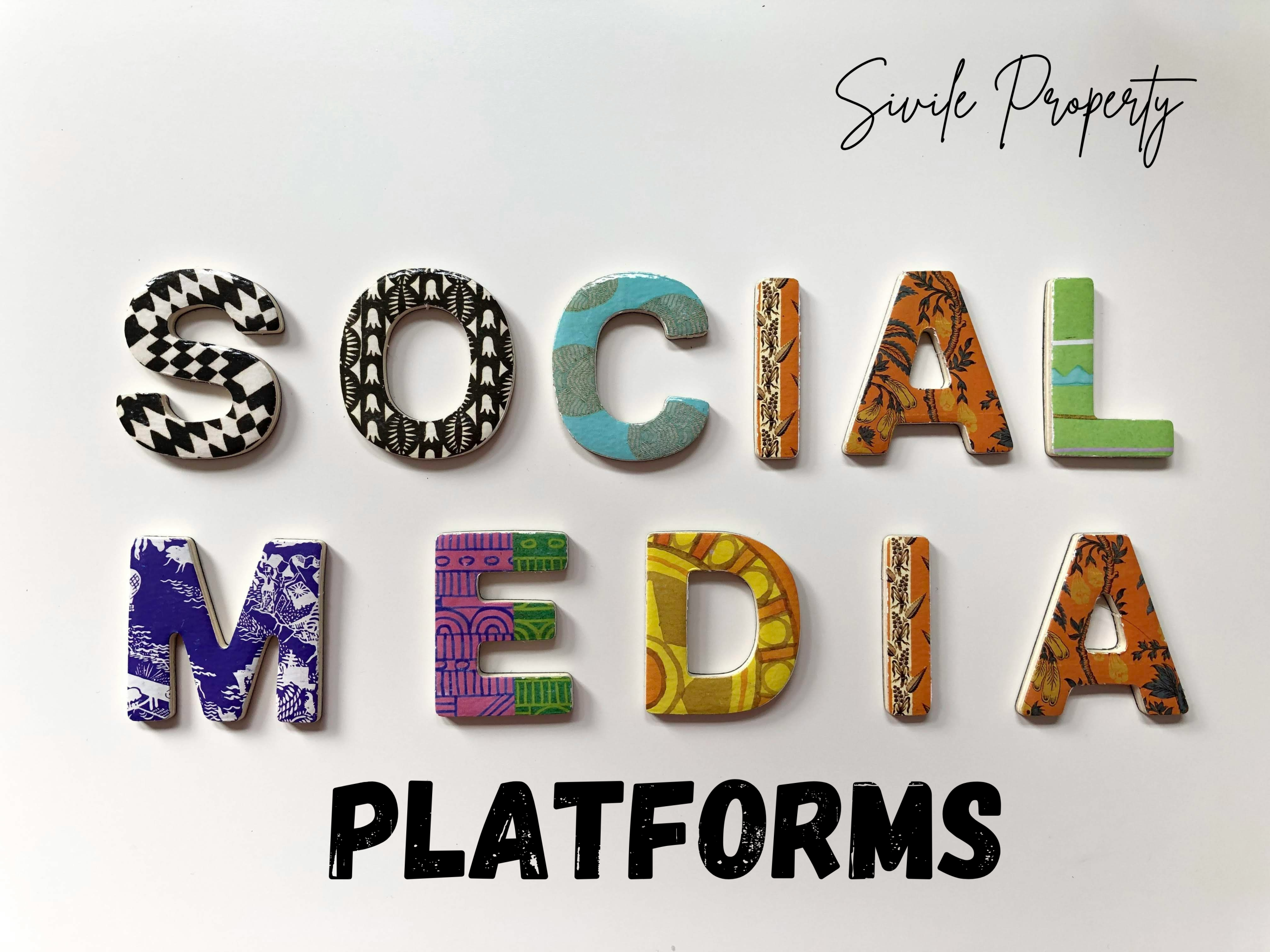 Social media platforms